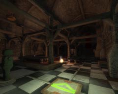 Le bouton Terre, le plus fréquemment rencontré dans le jeu
